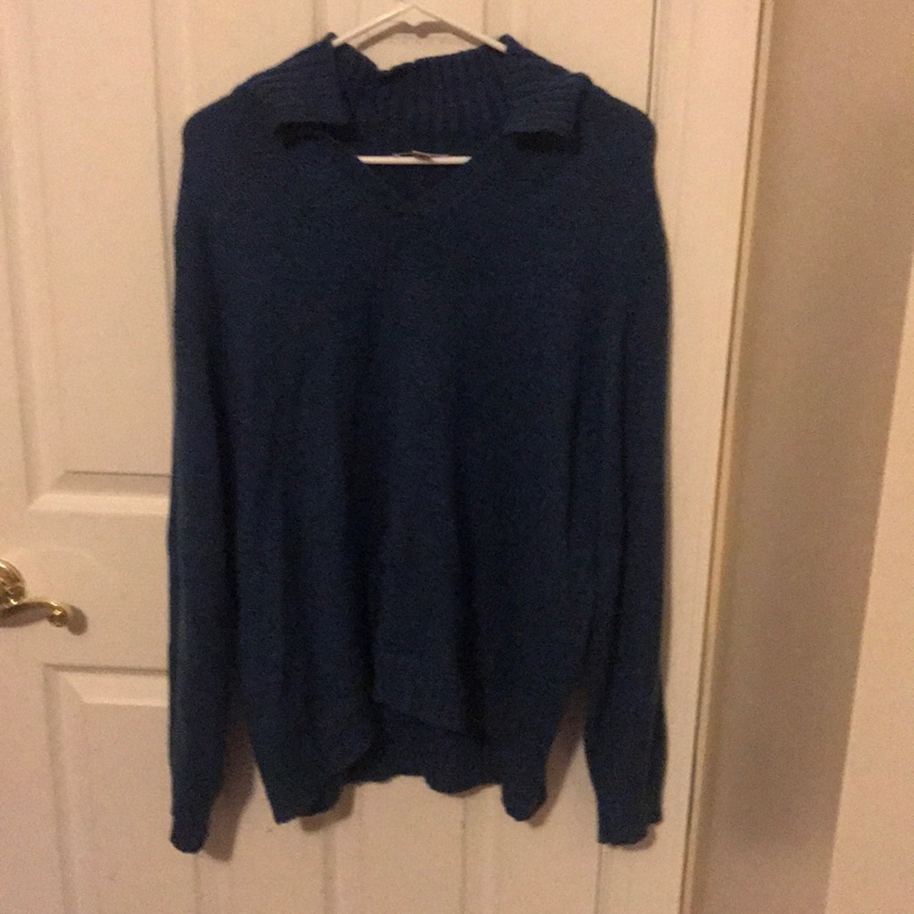 Navy blue sweater